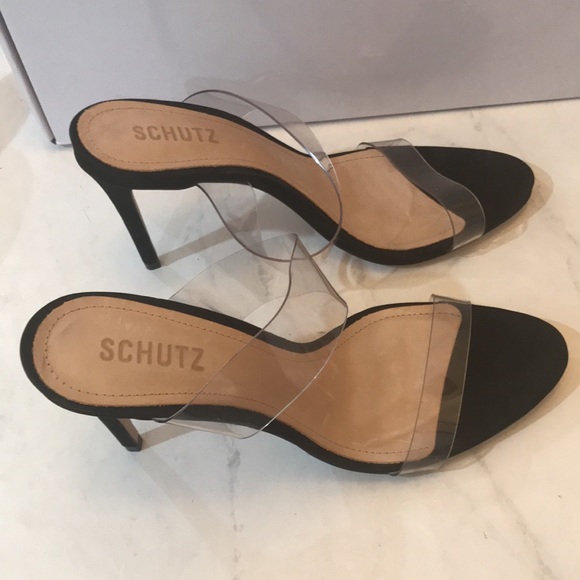 Schutz Ariella Heel Transparent, Size: 10 - Picture 7 of 8